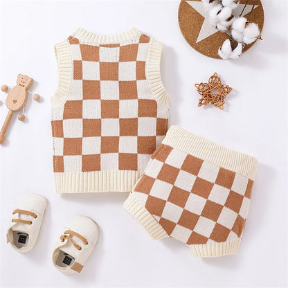 Checkered Short Set (5M-3T)