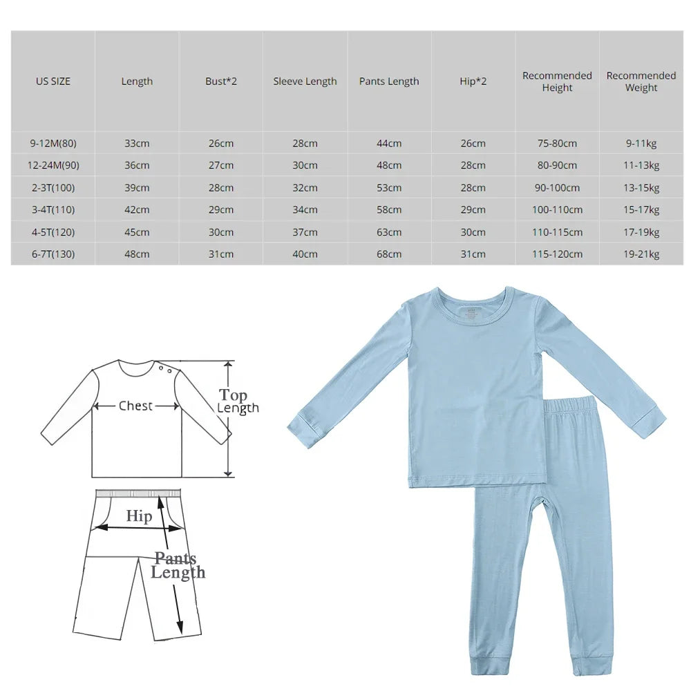 Bamboos Pajamas (9M-7Y)